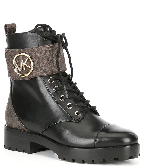 michael kors ankle buckle boots wedge hell|Michael Kors ankle boots dillard's.